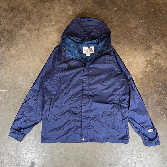 The North Face Other - Vintage 80s made in USA The North Face navy blue windbreaker jacket men's XL